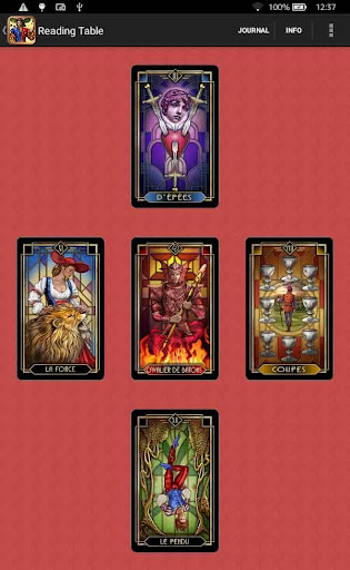 Screenshot of Ciro's Tarot Decoratif
