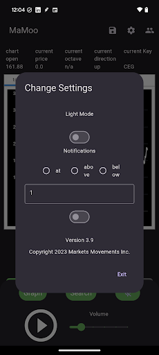 Markets Movements Screen 3