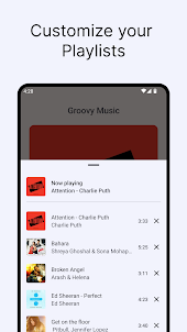 Groovy - Music Player