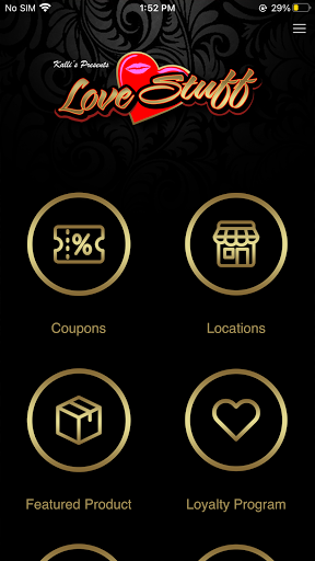 Android application Kallis Love Stuff screenshort