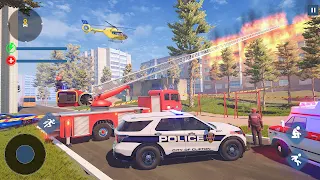 Emergency Firefighter Police - Screenshot 2
