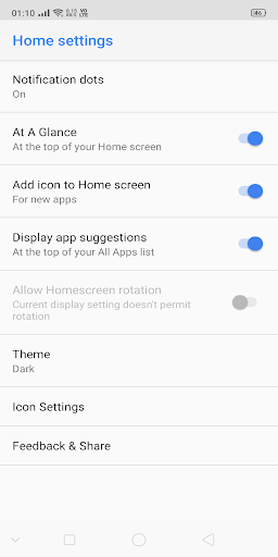 Screenshot of Smart Search Launcher
