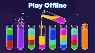 Game screenshot Water Sort! Color Sort Puzzle mod apk
