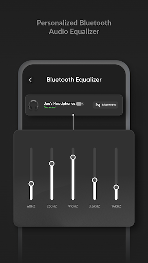 Screenshot of My Bluetooth Battery Levels