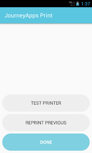 Android application JourneyApps Print screenshort