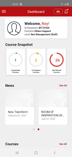 BSS Digital Learning Screen 3