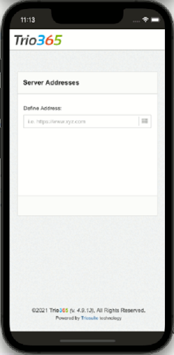 Android application Trio365 screenshort