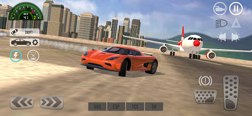 Android application Car Driving Simulator 2024 UD screenshort