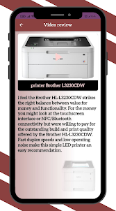 printer Brother L3230CDW Guide