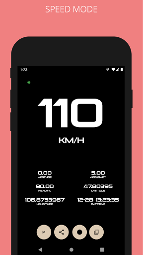 Simple speed ODO meter