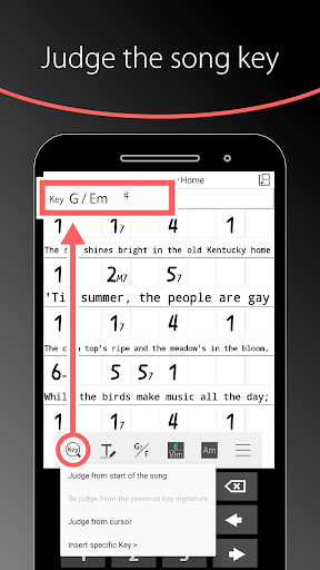 Chord Sheet Writer Screen 3