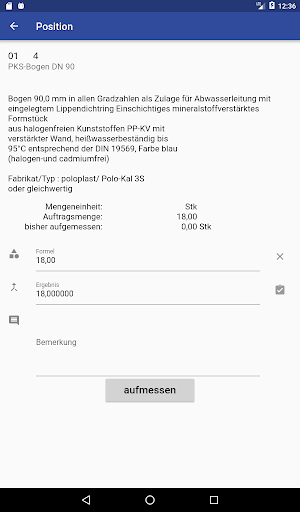 Sykasoft Aufmaß Screen 3