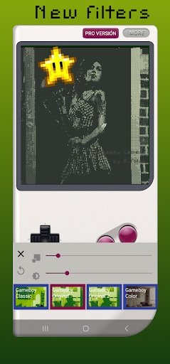 Gameboy Retro Camera Filter Screen 3