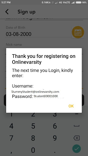 Onlinevarsity Screen 3