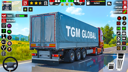 Euro Truck 3D Game Simulator screenshot 2