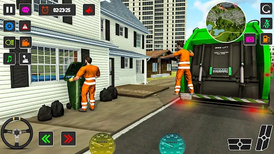 City Trash Truck Driving Games