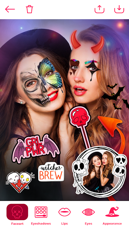 Halloween Makeup Photo Editor - New - (Android)