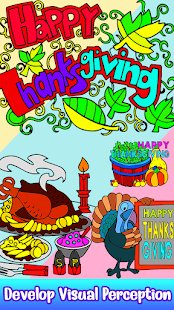 Thanks Giving Color by Number: Glitter, Paint Book