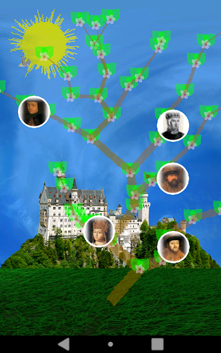 Android application Genealogical tree 3D screenshort
