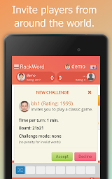 Rackword - Online word game