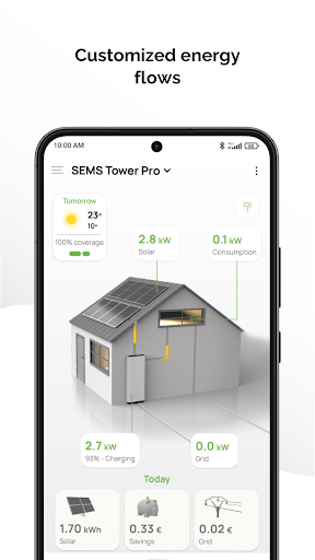 Android application MyAmpere screenshort