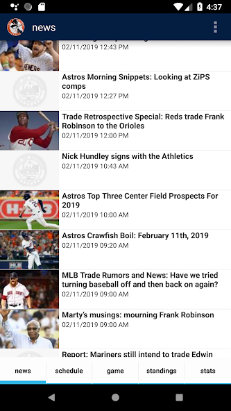 Captura de Pantalla 2 Houston Baseball - Astros Edition android