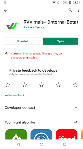 Android application PontuaX Dev screenshort
