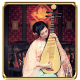 Traditional Chinese music icon
