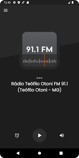Android application Rádio Teófilo Otoni FM 91.1 screenshort