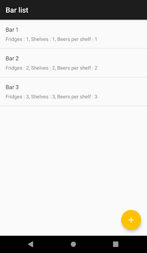 Android application Random Beer screenshort