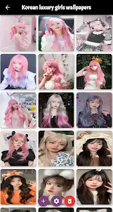 cute korean girls wallpapers