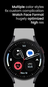 Analog M3: Wear OS watch face