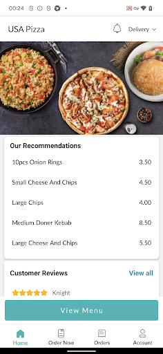USA Pizza Screen 2