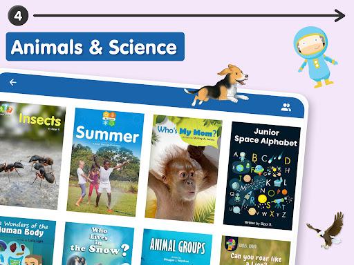 Screenshot of Early Learning Library