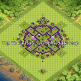 Top Town Hall 7 Trophy BaseMap icon