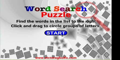 Android application WORD SEARCH PUZZLE screenshort