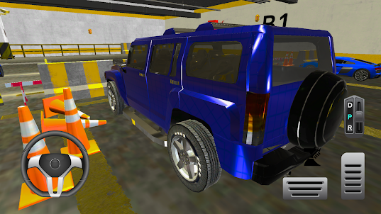 Jeep parking 3d simulator game