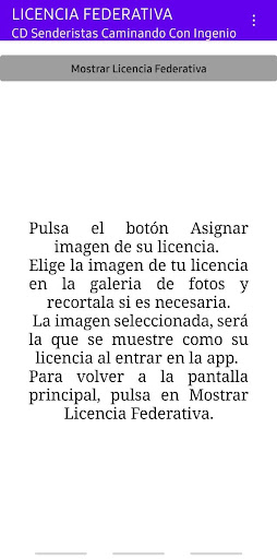 Tu Licencia CDSCI Screen 2