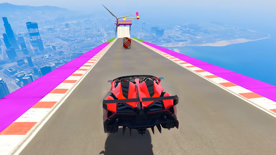 Superhero Car Stunt Game Mania