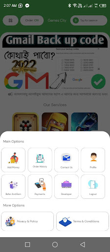Games City - Top Up Apps Screen 2
