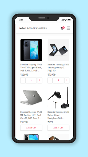 Boomika shopping Screen 3