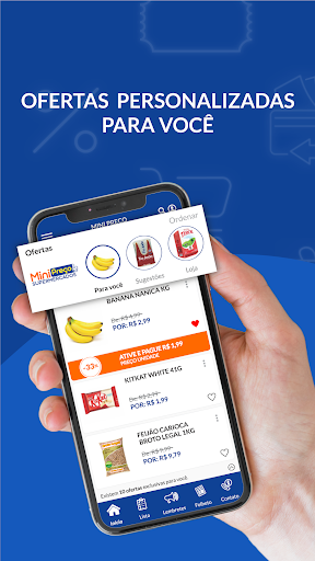 Android application Mini Preço Supermercados screenshort