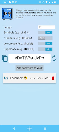 Secure Password Generator