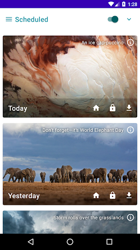 Daily Wallpapers - Auto Change Screenshot 3 - AppWisp.com