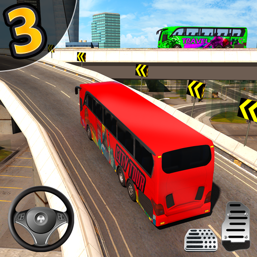 Jogos reais de ônibus ônibus Driving Bus Simulator 3D Mobile Game 2024