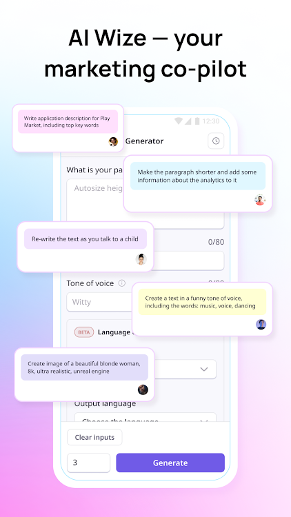 Wize AI: Chat, Write, Art, GPT - 1.0.9 - (Android)