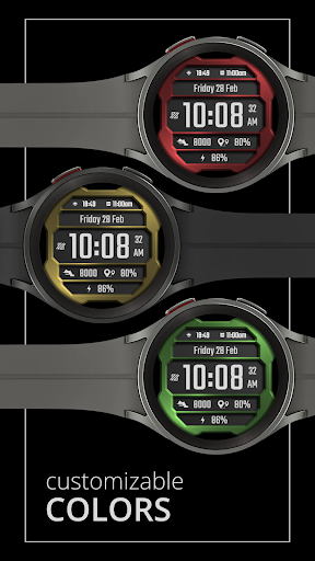 DADAM37: Modern Metal Dial screenshot 1