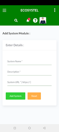 Ecosystel Screen 3