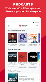 iHeart: Music, Radio, Podcasts Captura de tela