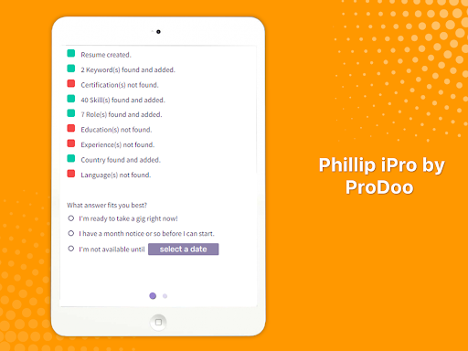 Phillip iPro by ProDoo Screen 3
